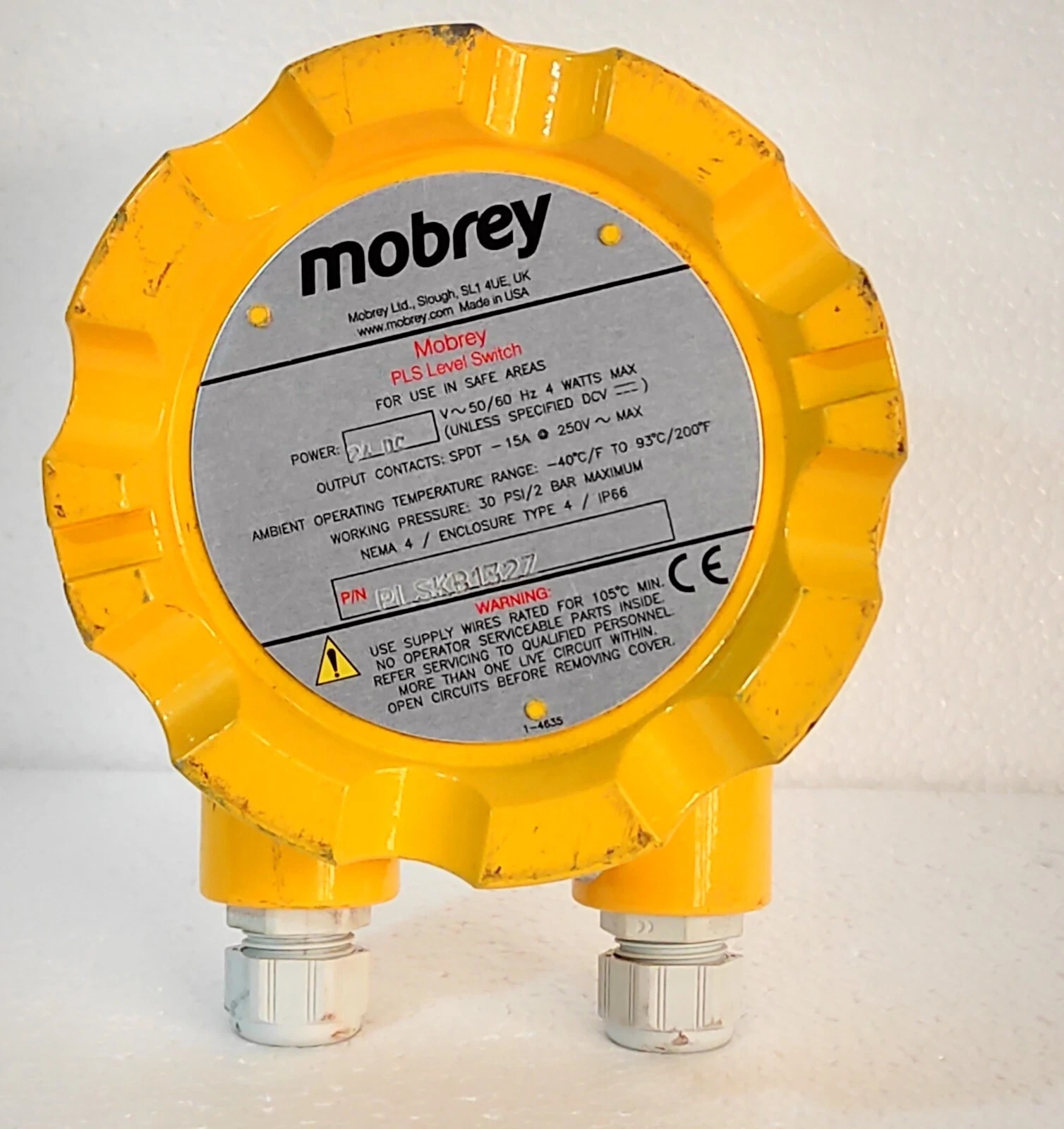 Mobrey plskb132z / PLSKB132Z PLS Level Switch for Safe Area NIB #2